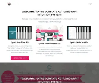 Activateyourintuitionsystem.com(Tiffany Crosara) Screenshot