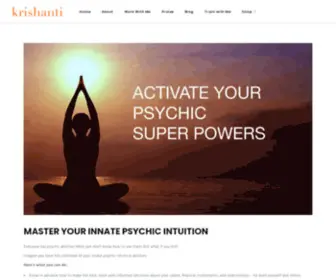 Activateyourpsychicsuperpowers.com(Activate Your Psychic Superpowers) Screenshot