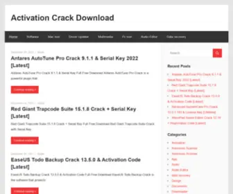 Activationcrack.org(Activation Crack Download) Screenshot