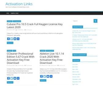 Activationlinks.com(Activation Links) Screenshot
