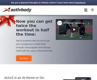 ActivBody.com(We believe everyone has the potential to improve their physical health and overall well) Screenshot