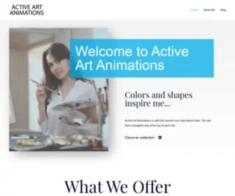 Active-ART-Animations.com(Active Art Animations) Screenshot