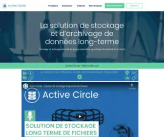 Active-Circle.com(ACTIVE CIRCLE) Screenshot