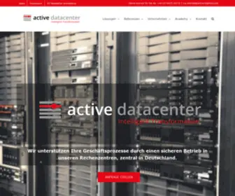 Active-Datacenter.com(Active datacenter) Screenshot