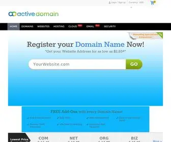 Active-Domain.com(Buy Domain Name Registration) Screenshot