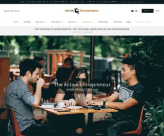 Active-Entrepreneur.com(Active Entrepreneur) Screenshot