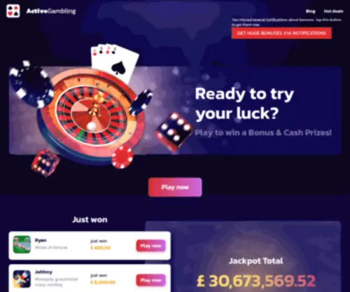 Active-Gambling.com Screenshot
