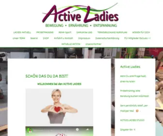 Active-Ladies.de(Dein Studio) Screenshot