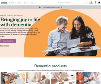 Active-Minds.org(Games and Activities for People With Dementia) Screenshot