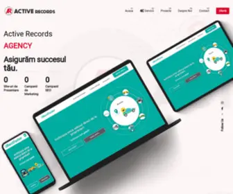 Active-Records.com(Creare Site de Prezentare) Screenshot