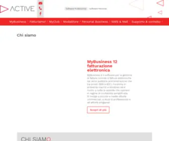 Active-Software.com(Chi siamo) Screenshot