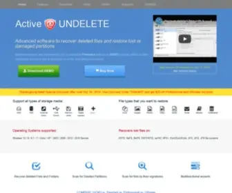 Active-Undelete.com(Active@ UNDELETE Data Recovery Toolkit) Screenshot