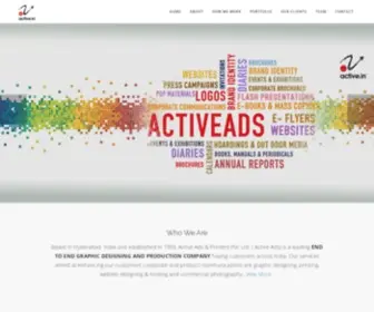 Activeads.in(Active Ads & Printers Pvt) Screenshot