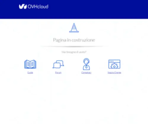 Activeaftersales.com(Pagina in costruzione) Screenshot