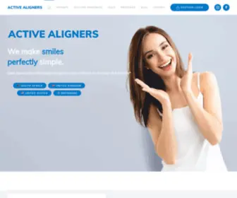 Activealigners.com(Active Aligners) Screenshot