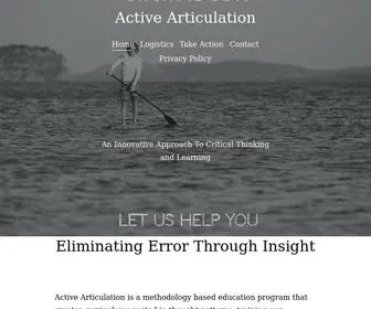 Activearticulation.com(Active Articulation) Screenshot