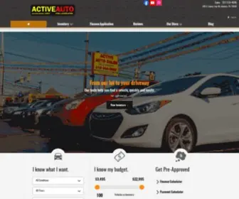 Activeautohatboro.com(Active Auto Sales) Screenshot