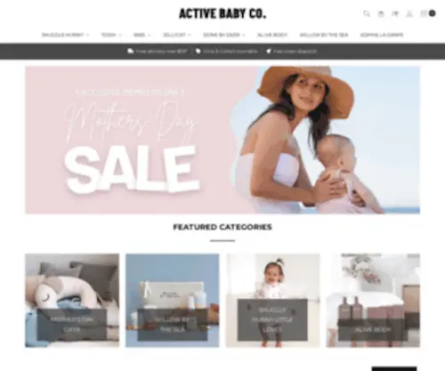 Activebabyco.com.au(Active Baby co) Screenshot