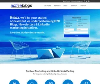 Activeblogs.com(Active Blogs) Screenshot