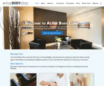 Activebodyclinic.com(Active Body Clinic) Screenshot