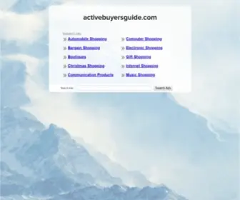Activebuyersguide.com(Forsale Lander) Screenshot