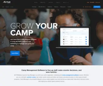 Activecampgrounds.com(Camp Management Software & Online Camp Registration Software) Screenshot