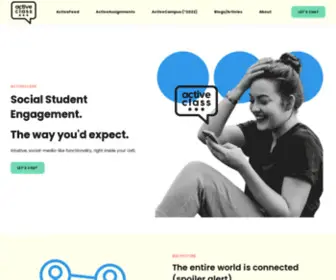 Activeclass.com(ActiveClass Student Engagement) Screenshot
