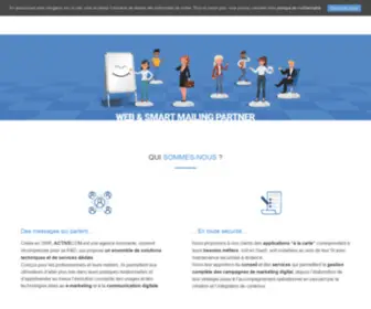 Activecom.fr(Web & Smart Mailing partner) Screenshot
