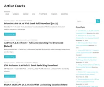 Activecracks.com(Active Cracks) Screenshot