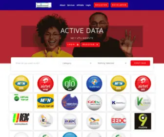 Activedata.com.ng(Active Data) Screenshot