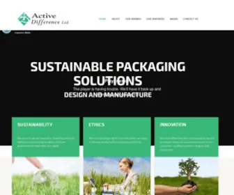 Activedifference.com(Paper Disposable Products) Screenshot