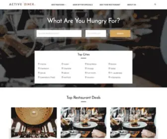 Activediner.com(Restaurants) Screenshot
