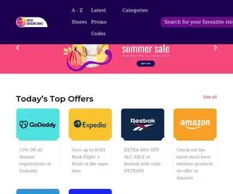Activediscountcodes.com(Active Discount Codes) Screenshot