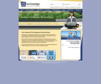 Activeedge.com(Integrated Marketing) Screenshot