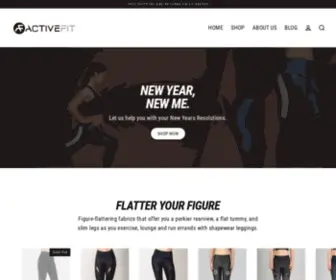 Activefitwear.com(Women's Luxury Activewear for Everyday) Screenshot