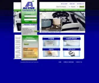 Activefoam.com(Activefoam) Screenshot