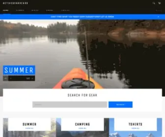 Activegearheads.ca(GEAR ESSENTIALS. Whether a season pro or a weekend warrior we have your back. An Active Gear Head) Screenshot
