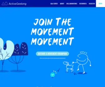 Activegeelong.org.au(Active Geelong's vision) Screenshot