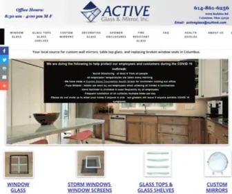 Activeglassmirror.com(Active Glass & Mirror) Screenshot