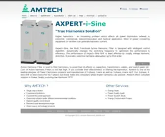 Activeharmonics.com(Active Harmonic Filter Manufacturer & Supplier in India) Screenshot