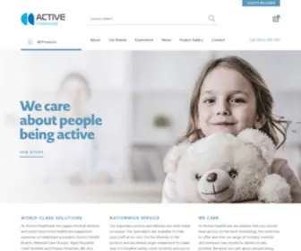 Activehealthcare.co.nz(Active Healthcare) Screenshot