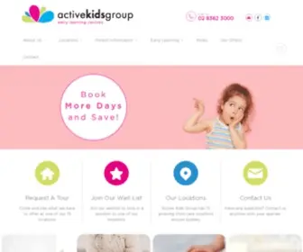 Activekidsgroup.com.au(Active Kids Group) Screenshot