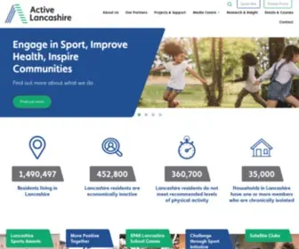 Activelancashire.org.uk(Active Lancashire) Screenshot