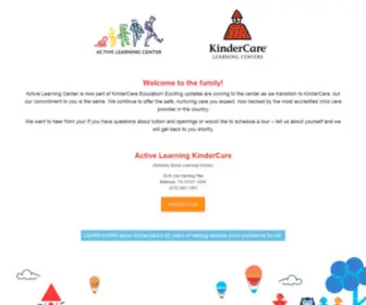 Activelearningcenters.com(Active Learning Center and KinderCare) Screenshot