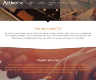 Activeline.mu(Web agency) Screenshot