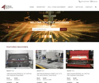 Activemachinery.com(Hub Template) Screenshot