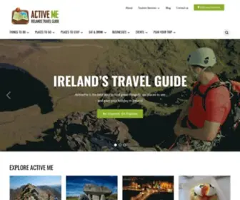 Activeme.ie(Ireland Travel Guide and Tourism Marketing Services) Screenshot
