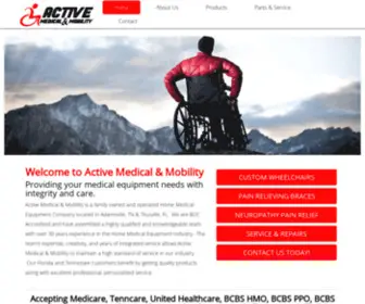 Activemedicalmobility.com(Active Medical & Mobility) Screenshot