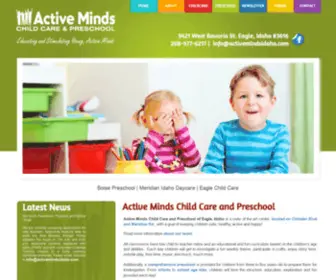 Activemindsidaho.com(Boise Preschool) Screenshot