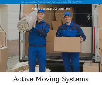 Activemovingsystems.com(Active Moving Systems Inc) Screenshot